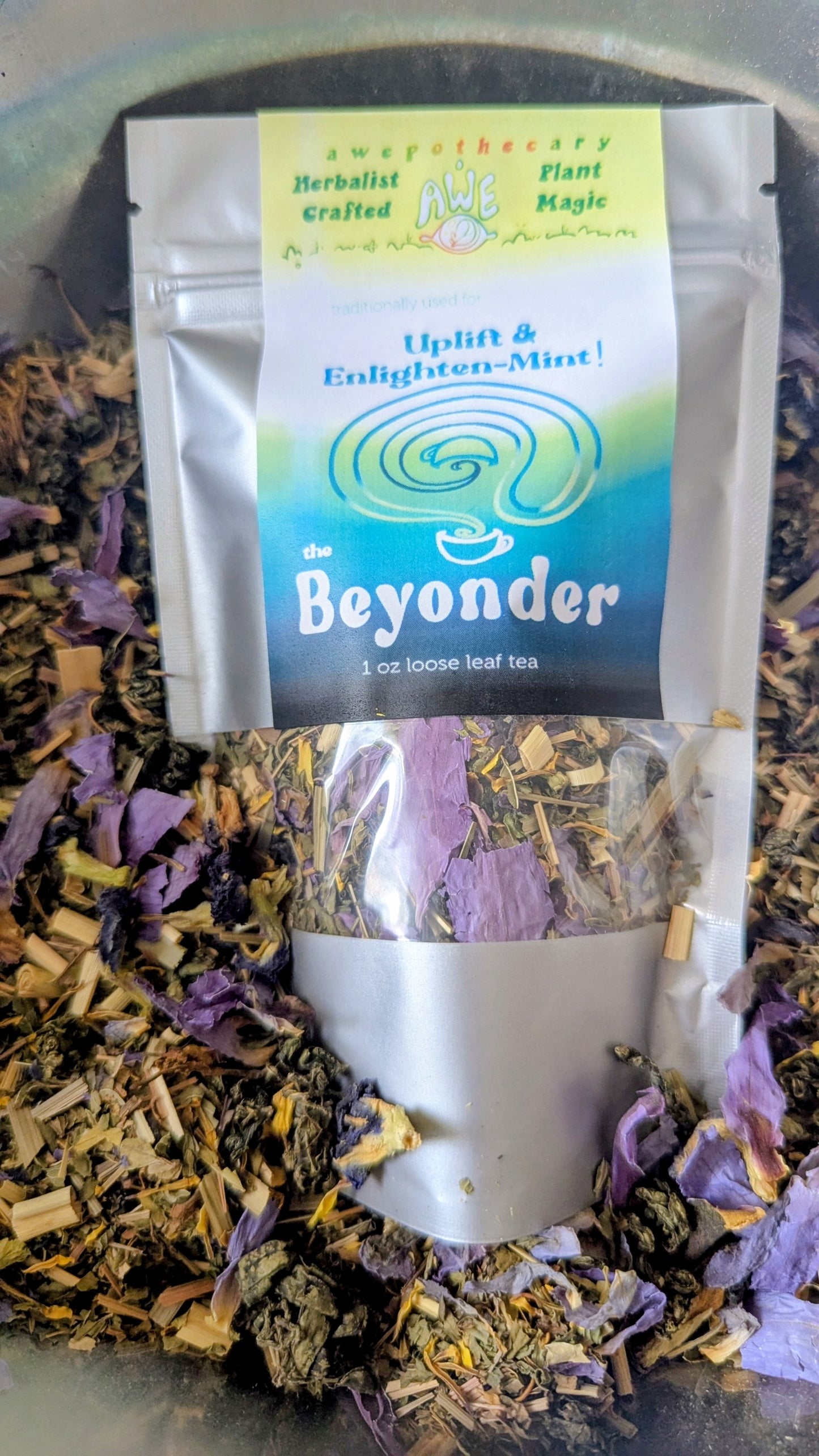 Blue Beyonder - Uplift and Enlighten-Mint Tea!