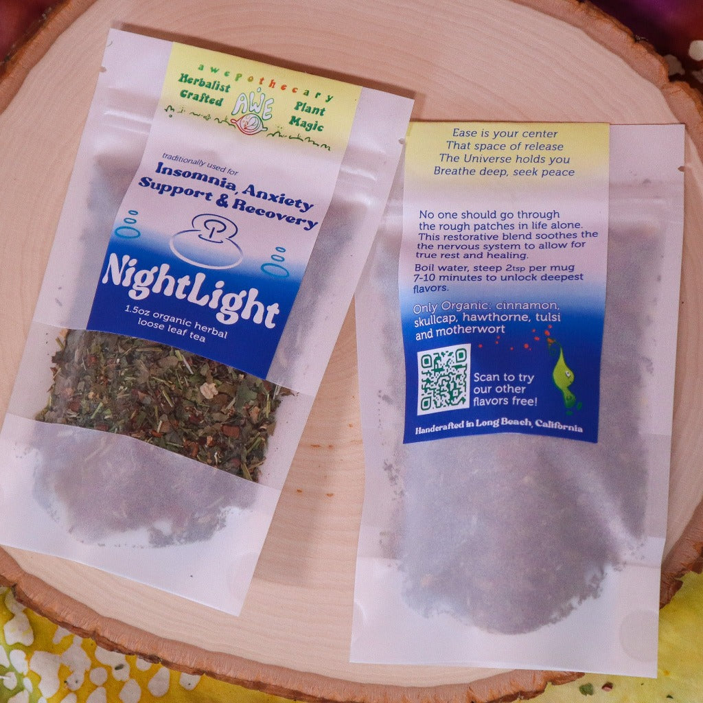 NightLight Herbal Tea for Stress, Anxiety, Insomnia