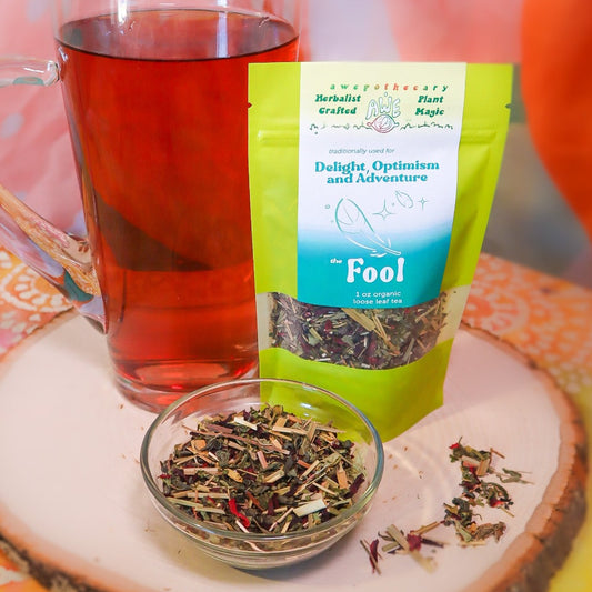 The Fool - Adventure and Delight Tarot Tea